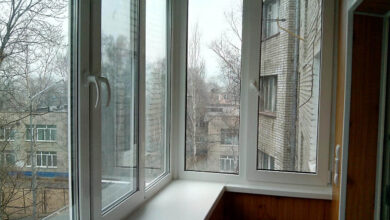 Photo of Отделка лоджии с стеклопакетами